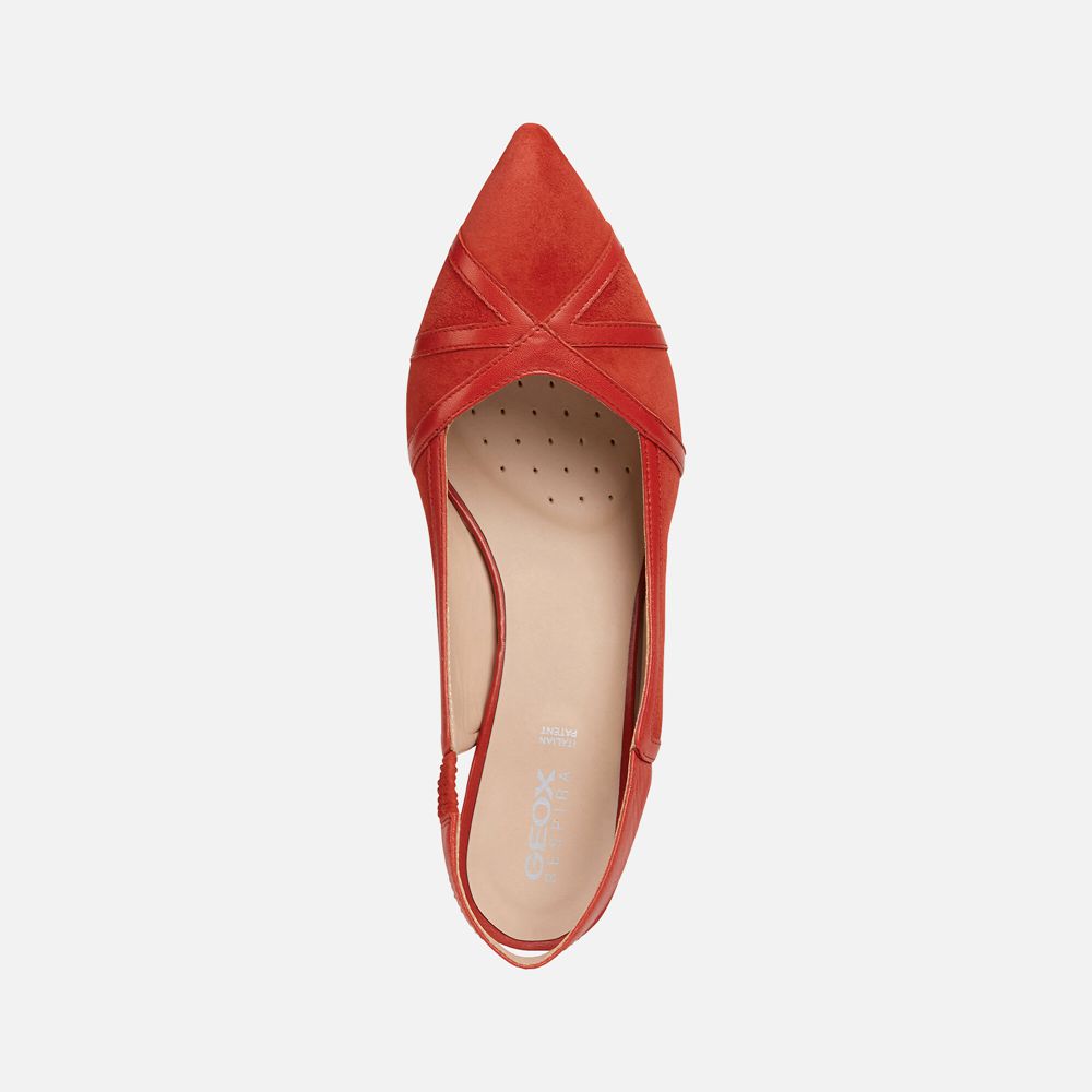 Escarpins Geox Elisangel - Rouge - Femme 039462-AOI